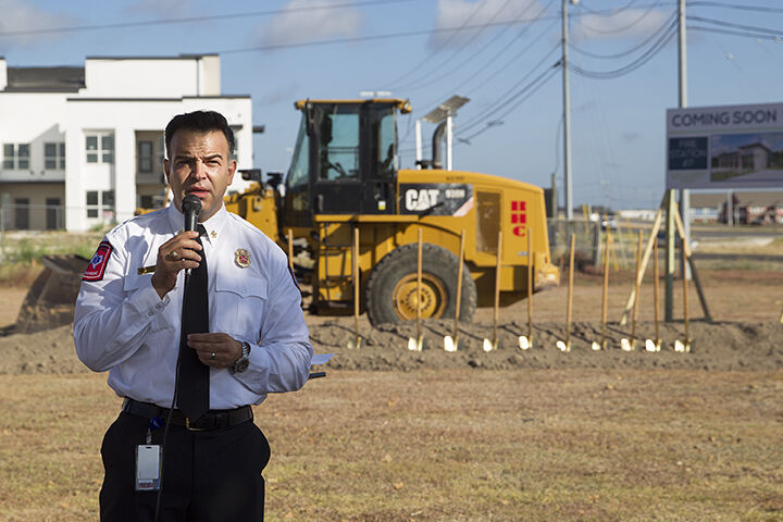 Fire Station No. 7 groundbreaking